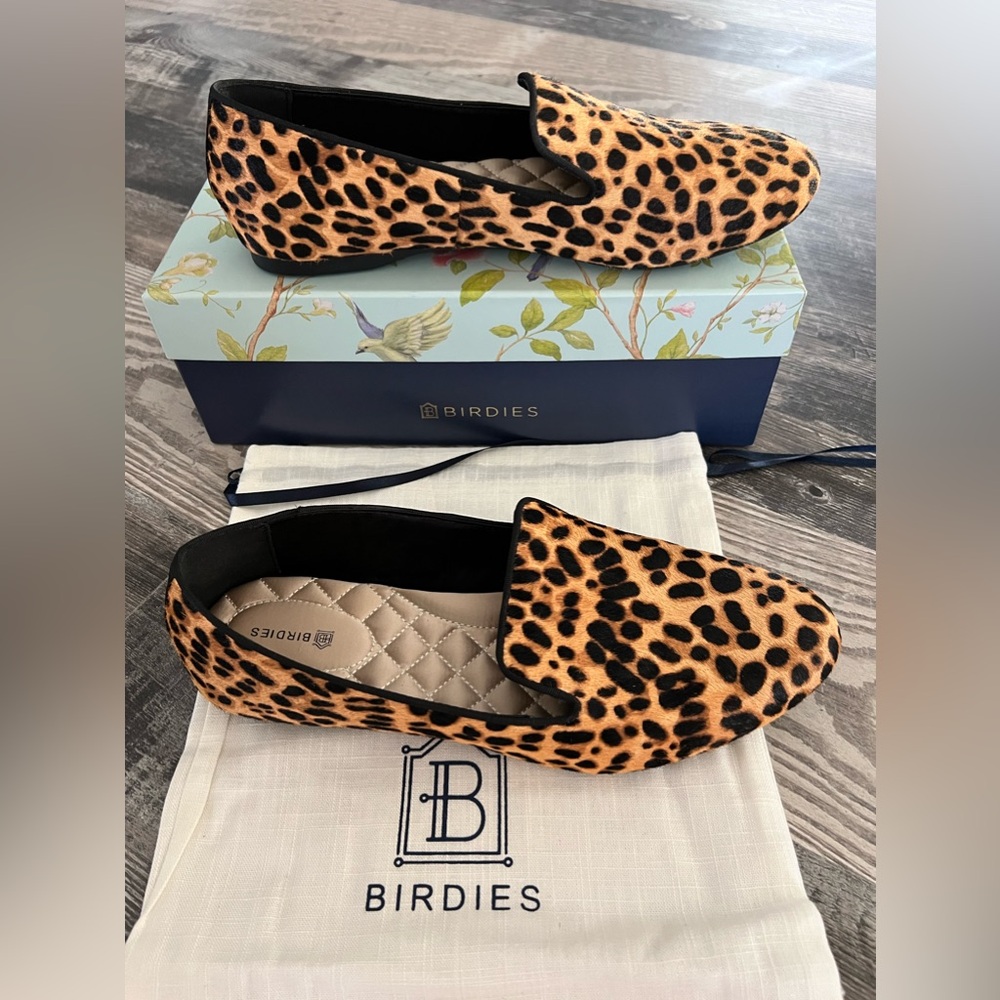 Birdies Cheetah Flats for Women
